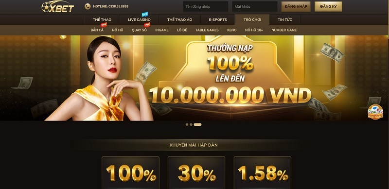Review nha cai oxbet khuyen mai