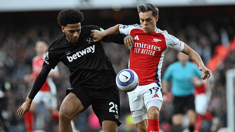 Arsenal vs west ham luc luong