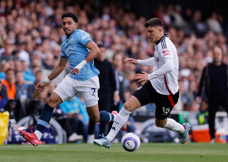 Fulham vs man city doi dau