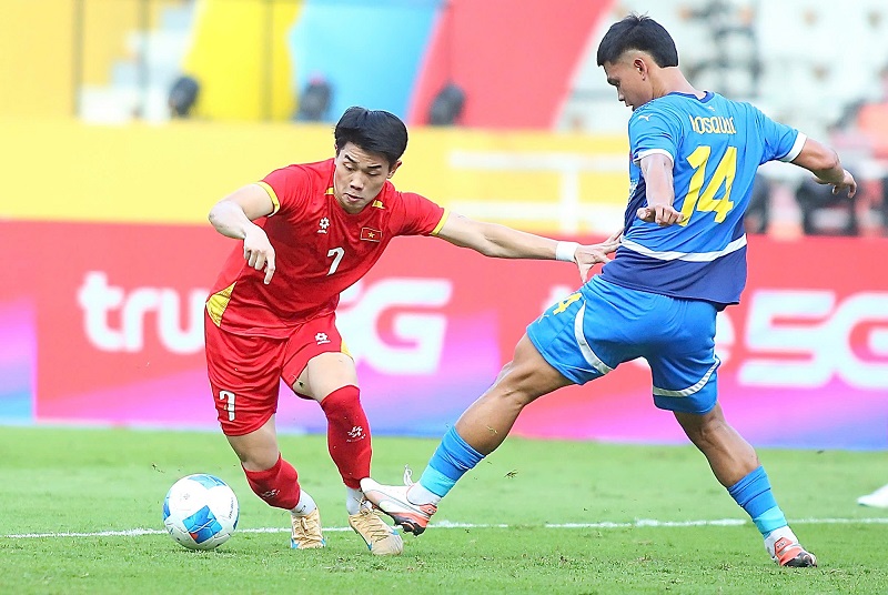 U22 viet nam u22 thai lan phong do
